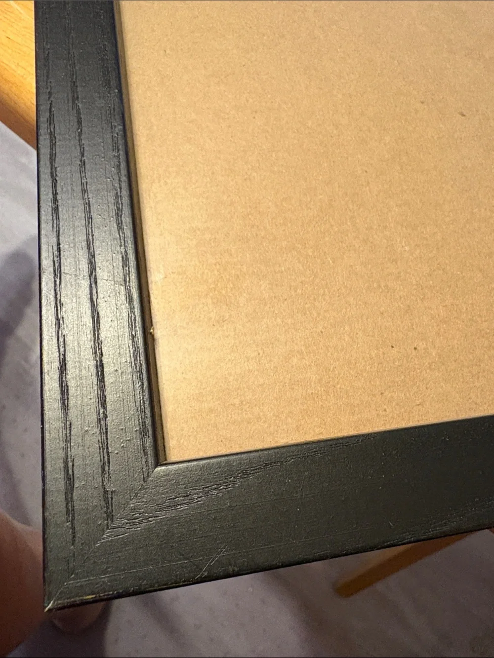 Black Wood Photo Frame - Classic Home Accent